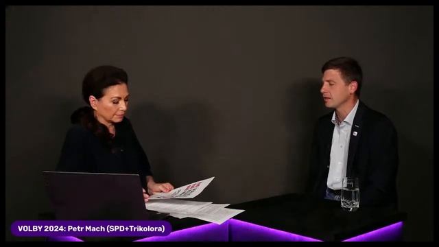 VOLBY 2024: Petr Mach, lídr kandidátky SPD+Trikolora ve volbách do Evropského parlamentu. смотреть онлайн