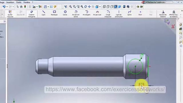 Construction pièce simple n°47 avec solidworks 2007+projection orthogonale+ taraudage смотреть онлайн