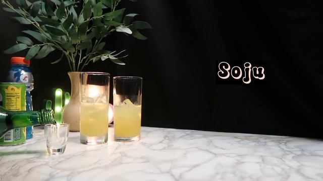 Soju + Gatorade + Pinapple Juice | Must try this soju mix | maryschannel смотреть онлайн