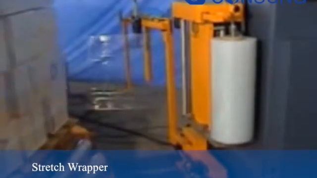 Top press pallet stretch wrapping machine смотреть онлайн