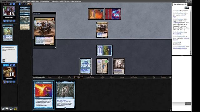 LEGACY CHALLENGE WINNING BLUE PAINTER! Grindstone Combo MTG