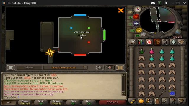 QUICK Alchemical Hydra Melee guide! смотреть онлайн