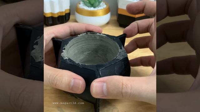 3D Printing Molds for Concrete Geometric Pot смотреть онлайн