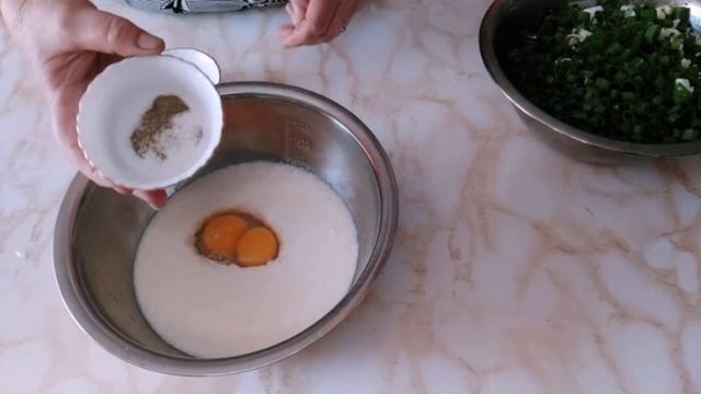 БЫСТРЫЕ! Без заморочек! Ленивые пирожки с луком и яйцом! Вкусно!