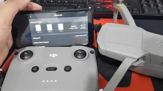 Mavic Air 2 - unbalance battery cell - R.A смотреть онлайн
