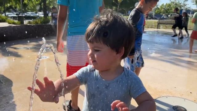 США 🇺🇸 ПАРК С ФОНТАНАМИ. ИЗМЕНЕНИЯ ВО ДВОРЕ