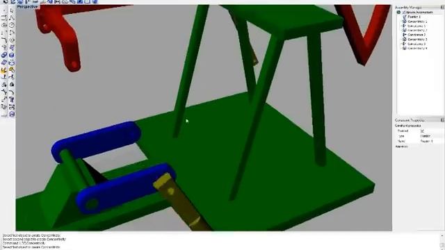 Simulation of Pumping Jack in Rhinoceros смотреть онлайн