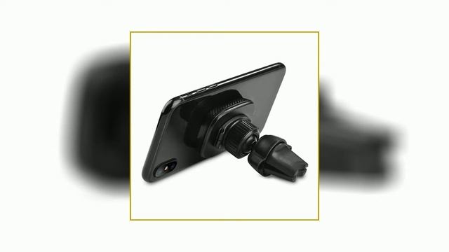 HOCO CA23 Magnetic 360 Degree Rotation PU Leather Car Mount Air Vent Phone Holder Stand for Xiaomi. смотреть онлайн