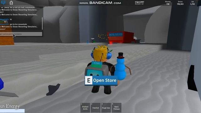 как получить пак с мещением 500 снега. смотреть онлайн