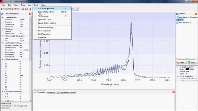 Specair Tutorial: Nonequilibrium fitting смотреть онлайн