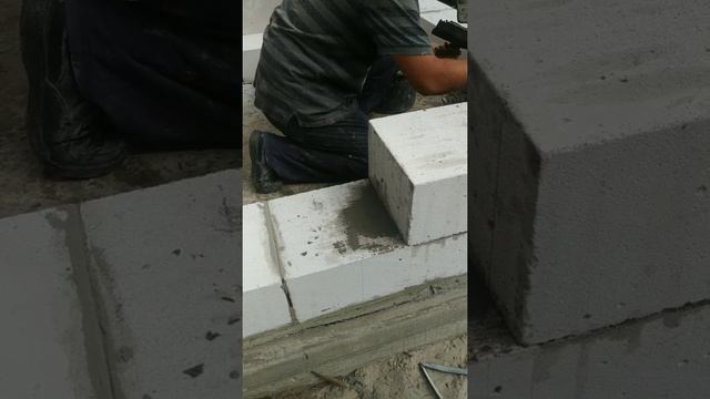 Кладка газоблока смотреть онлайн