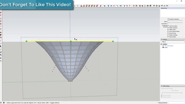 Creating Spiraling Shapes in SketchUp with FFD - SketchUp Plugin Tutorials смотреть онлайн