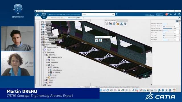 CATIA Talk | Concept Engineering applied to train carbody - 9/4 смотреть онлайн