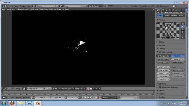 How to Create a Diamond in Blender (3/3) смотреть онлайн