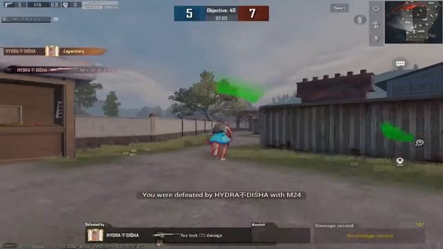 🥵1v1 Intense TDM match / M24 challenge 🙏🏻 | Amazing match with girl 😅 смотреть онлайн