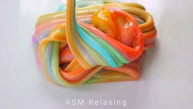 Relaxing And Satisfying Slime ASMR #25