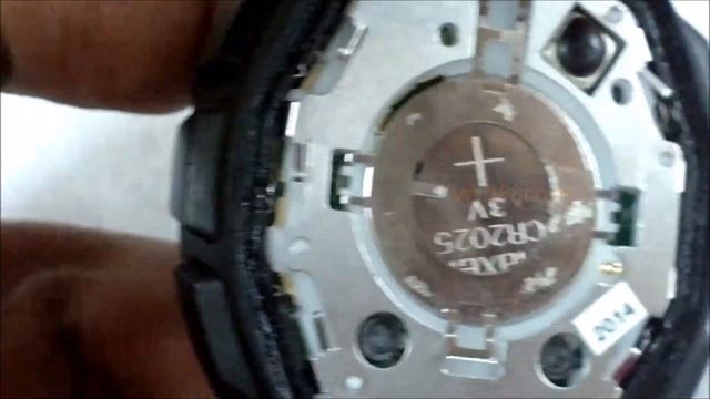 Battery Change - Timex Ironman Triathlon 200 Lap Tap Digital Heart Rate Monitor Watch - T5K543