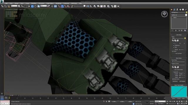 Rigging Humanoid Mech - 3ds Max CAT Tutorial (Part 1/3) смотреть онлайн