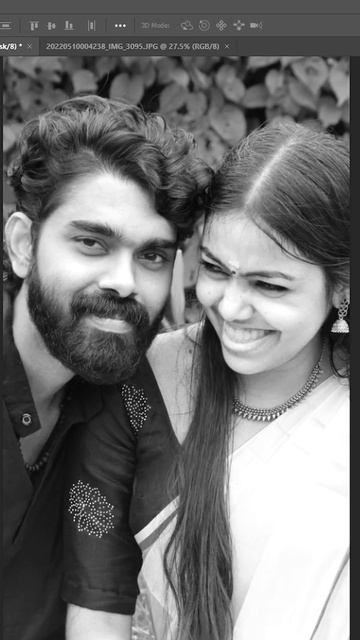 Moody Tone | Photoshop | Malayalam Tutorial Adjustment Layer | Back & White | Quick Tip