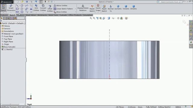 Six Cylinder Radial engine in Solidworks 15.connecting rod hub смотреть онлайн