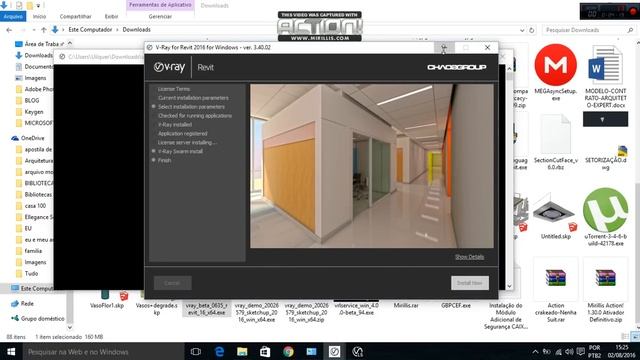 Tutorial: como baixar e instalar o Vray do Revit v, 15, 16, 17 смотреть онлайн
