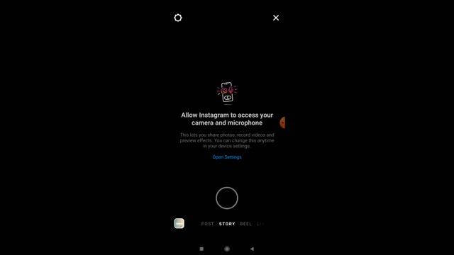 Fix allow instagram to access your camera and microphone problem | Instagram camera error solve смотреть онлайн