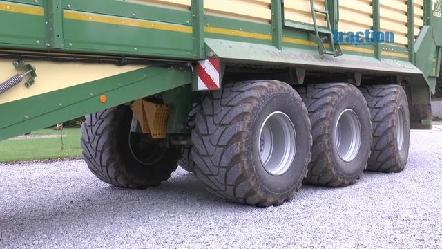 Traction-Arbeitsprobe: Krone TX 560 D
