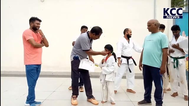 KKD GANDHI NAGAR PARK KARATI SEKSHANA ||3-4-21 KCC NEWS||