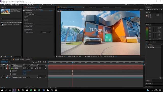 Full Motion Track Tutorial (2d/3d + Logo)