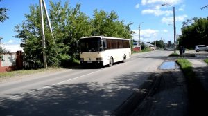 Автобус ЛАЗ А1414 «Лайнер-9» (Е 996 ВР 54)