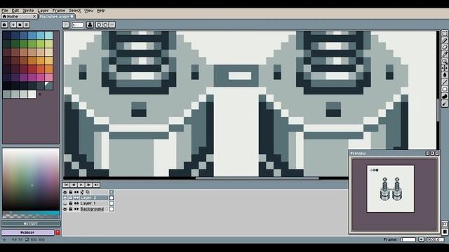 Machine 4 | Pixel Art Timelapse смотреть онлайн