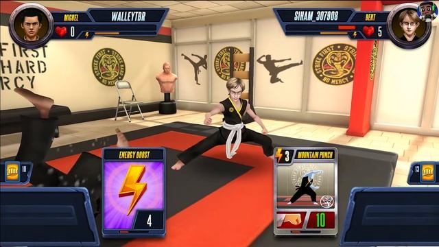 Cobra Kai: Card Fighter - Gameplay Walkthrough Part 1 (iOS, Android) смотреть онлайн
