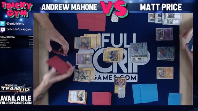 Pikachu & Zekrom GX vs Zoroark / Lycanroc / Eevee & Snorlax GX - Team Up Tabletop Gameplay смотреть онлайн