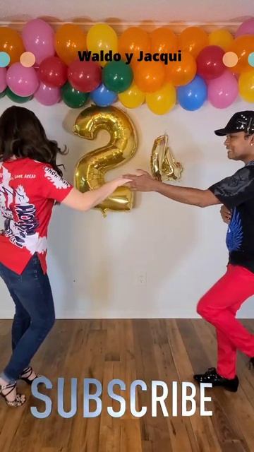Salsa Spot Turn | Salsa Dance With A Partner | Waldo Y Jacqui