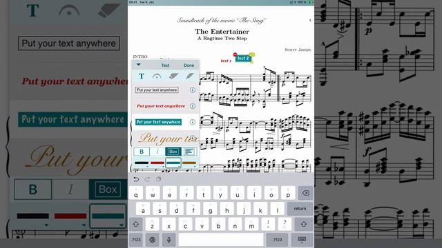 Calypso Tutorial - Anmerkungen • Texte