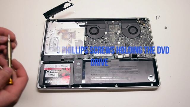 2010 Macbook Pro 15" A1286 DVD Drive Replacement смотреть онлайн