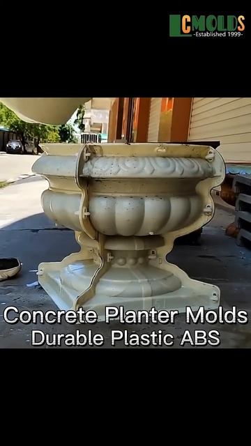 Concrete Planter Molds - Easy precasting and molding remove смотреть онлайн