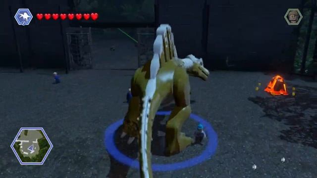 LEGO® Jurassic World™ customize pterodon dimorfodon spinossaurs baryonx and apatossaurs смотреть онлайн