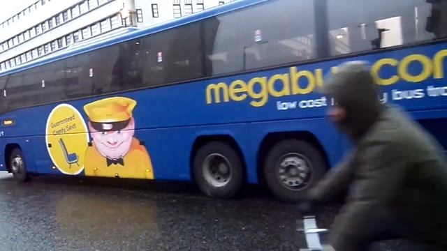 Plaxton Panther Volvo B12B Stagecoach Megabus 54079 SF59FYY on MP3 at London Victoria *Spring 2020* смотреть онлайн