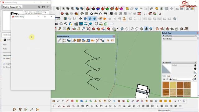 SKPU3 Profile Builder 02 Assembly Dialouge смотреть онлайн