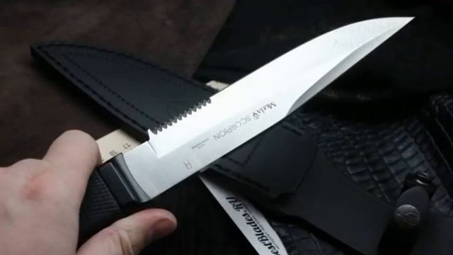 Нож с фиксированным клинком Muela Scorpion смотреть онлайн