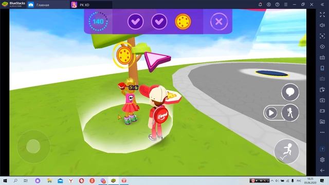 играю в игру Pk Xd на ноутбуке