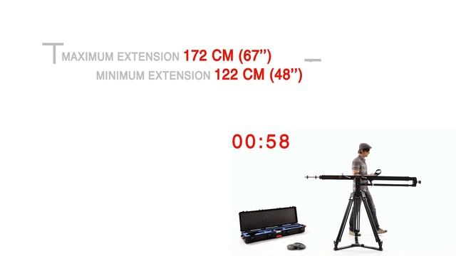 CARTONI Professional Camera Support JIB SET UP JIBO смотреть онлайн