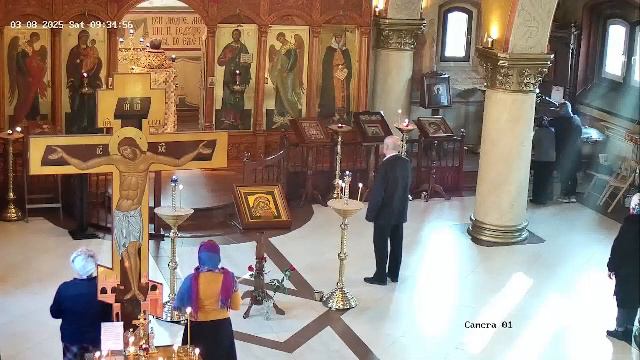 Божественная литургия. 8.03.2025 в 9-00. смотреть онлайн