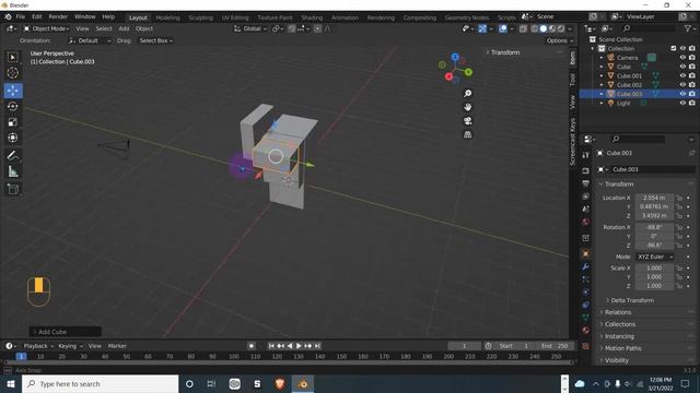 Blender How to Manipulate View on the 3D Viewport смотреть онлайн