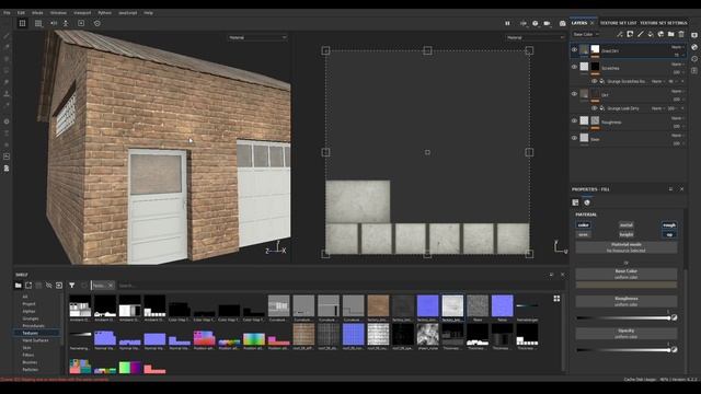 Maya Environment Modeling | Texturing A 3D Garage Model in Substance Painter | Part - 3 : Texturing смотреть онлайн