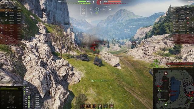 World of Tanks Vz. 55 - 5 Kills 11K Damage смотреть онлайн