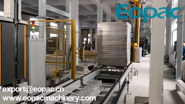 EAR400PPS-ATR(15rpm) Rotary Arm Stretch Wrapper Pallet Wrapping Machine смотреть онлайн