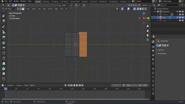 Blender 3D - CORTANDO E RASGANDO AS MALHAS смотреть онлайн