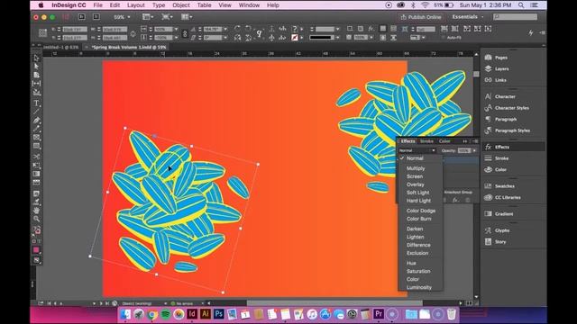 InDesign: Effects Panel смотреть онлайн